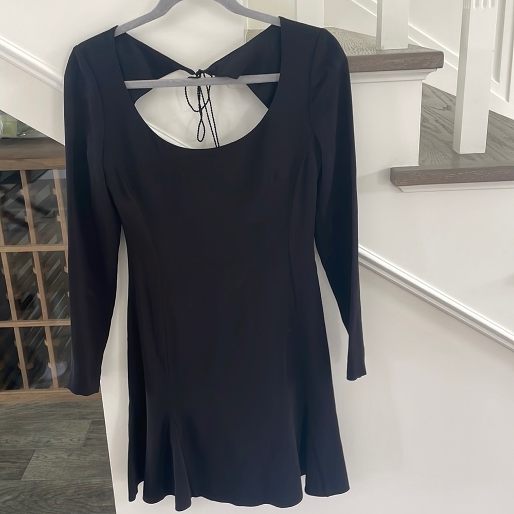 Rachel Zoe mini black dress